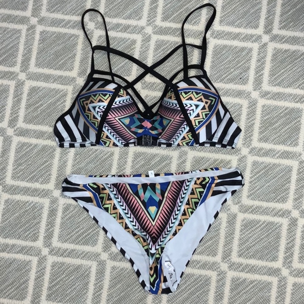 Aztec Print Bikini